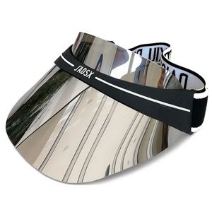 Metallic Sun Protective Visor Hat